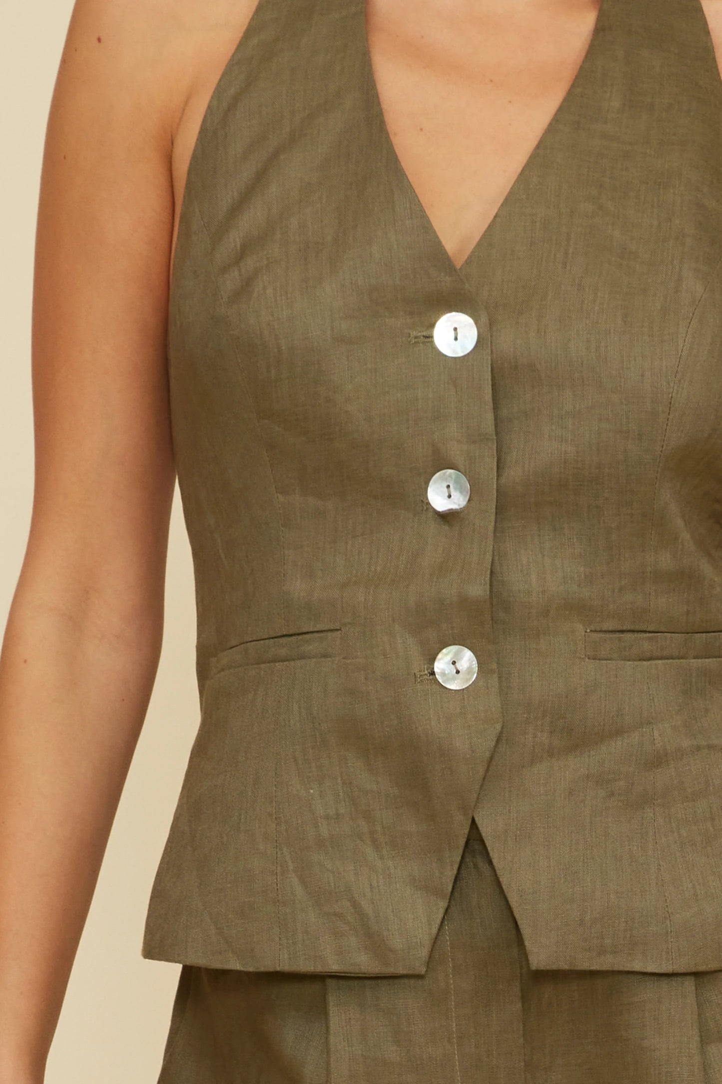 Inaya Two Piece Set Olive