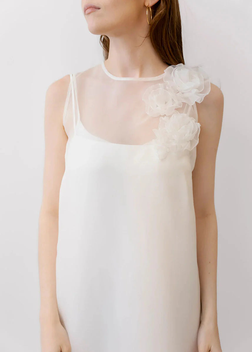 Kenia Mini Dress White