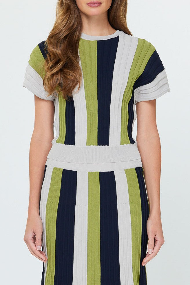 Felicity Top Navy Multi