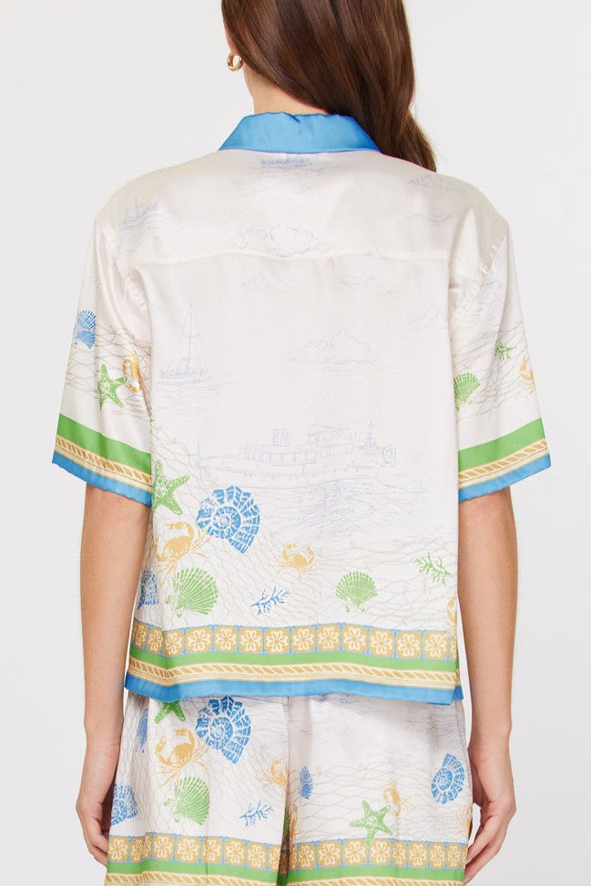 Jeyne Two Piece Set Blue Multi