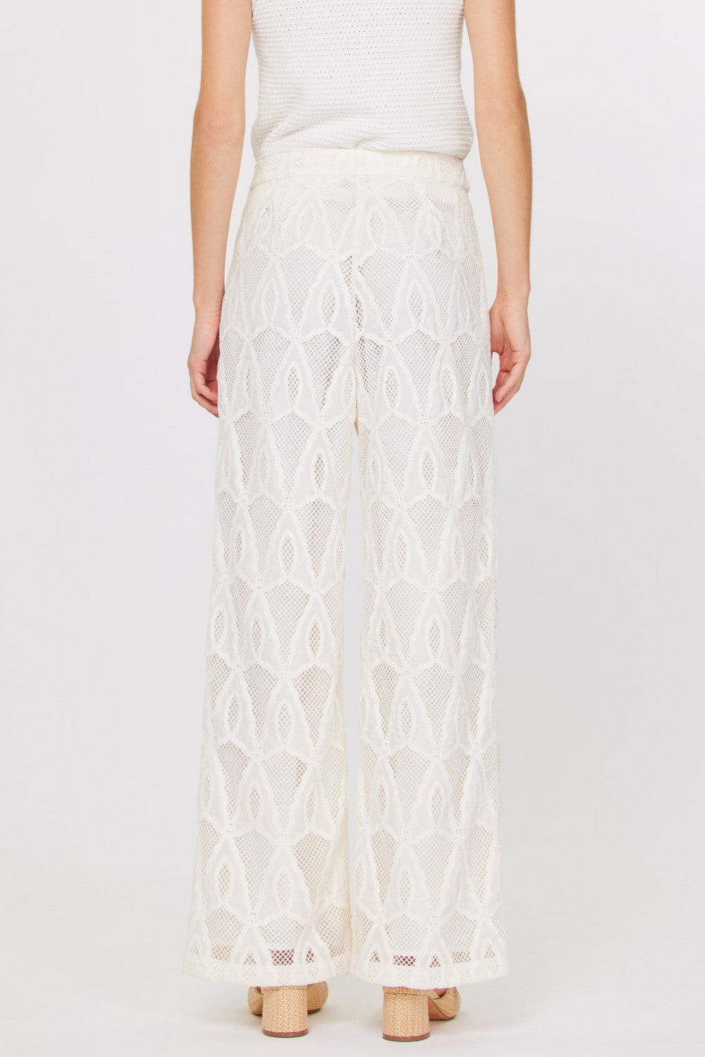 Carrie Two Piece Set White