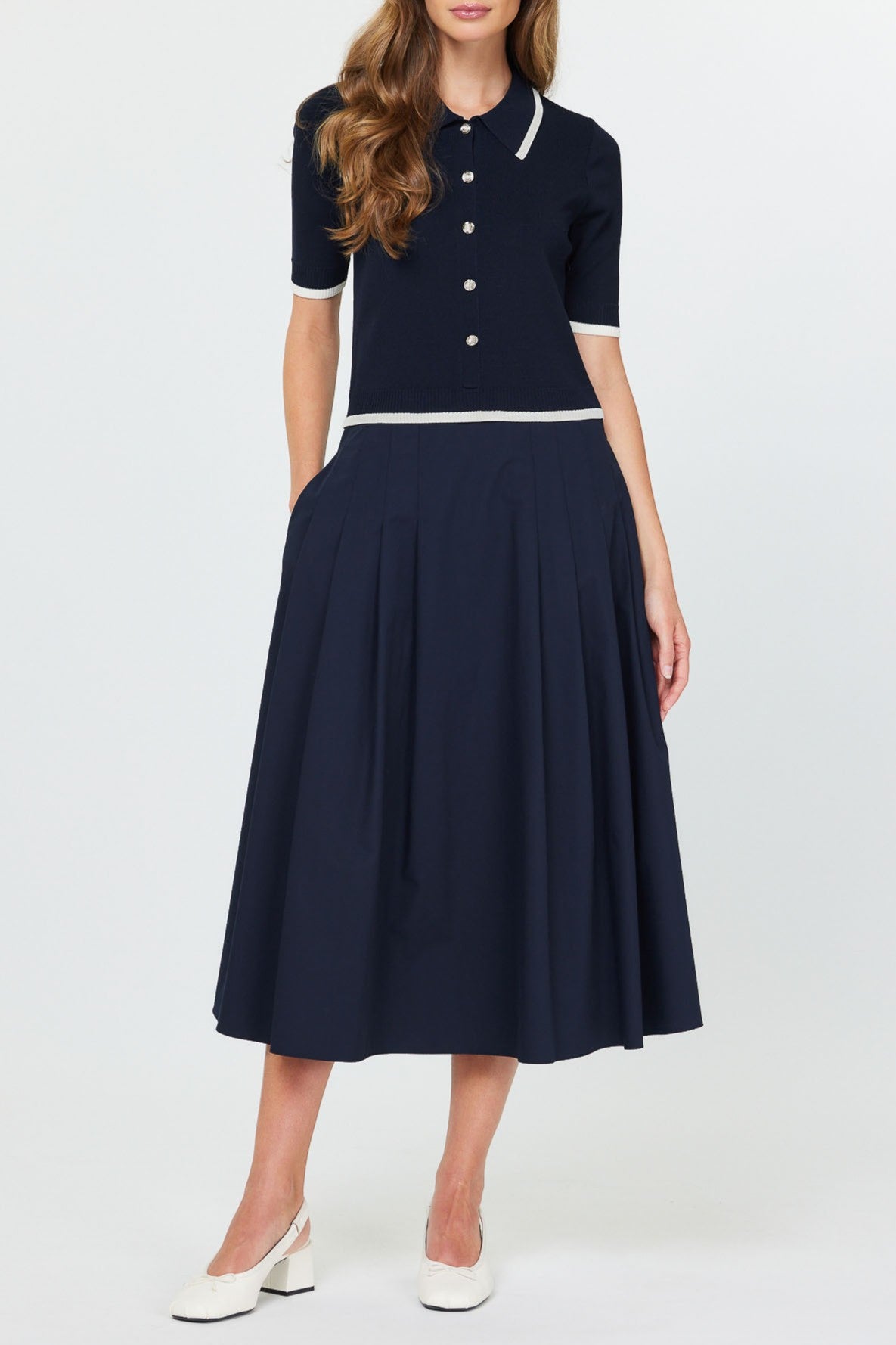 Alder Dress Navy
