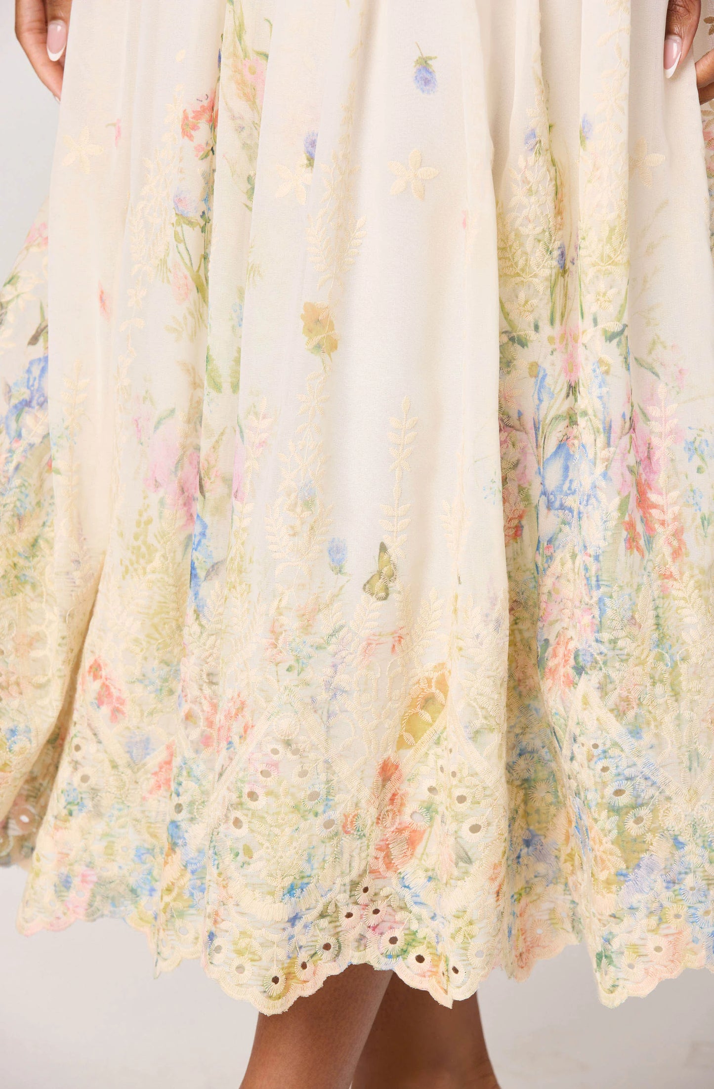 Pellagia Dress Cream Multi
