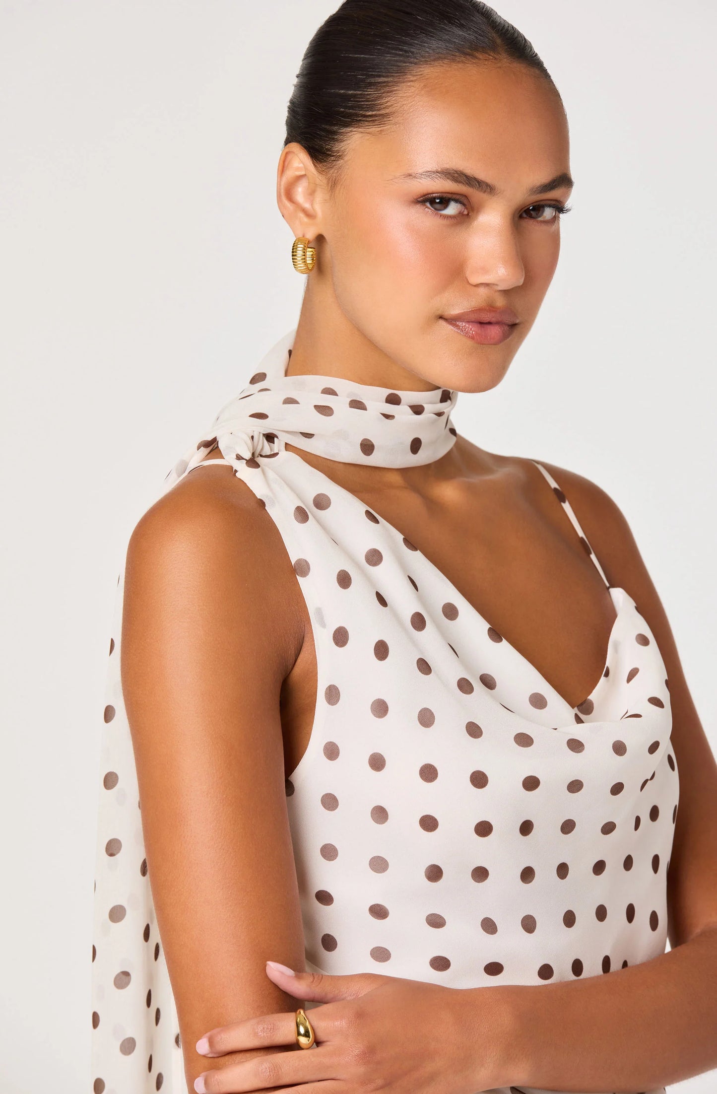 Adrie Top Cream Multi