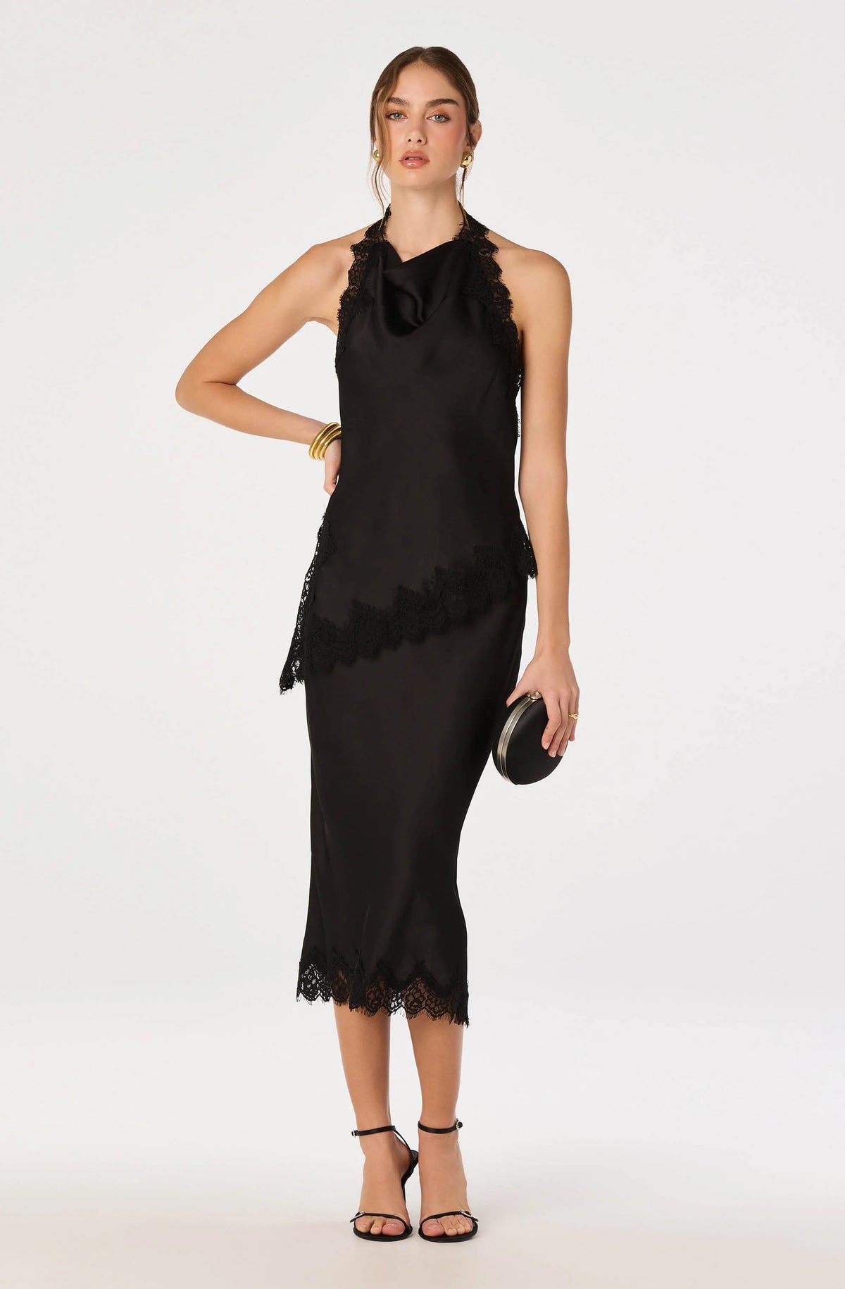 Amira Two Piece Set Black
