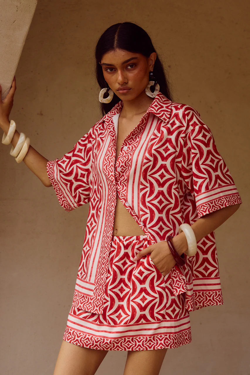 Alara Shirt Red