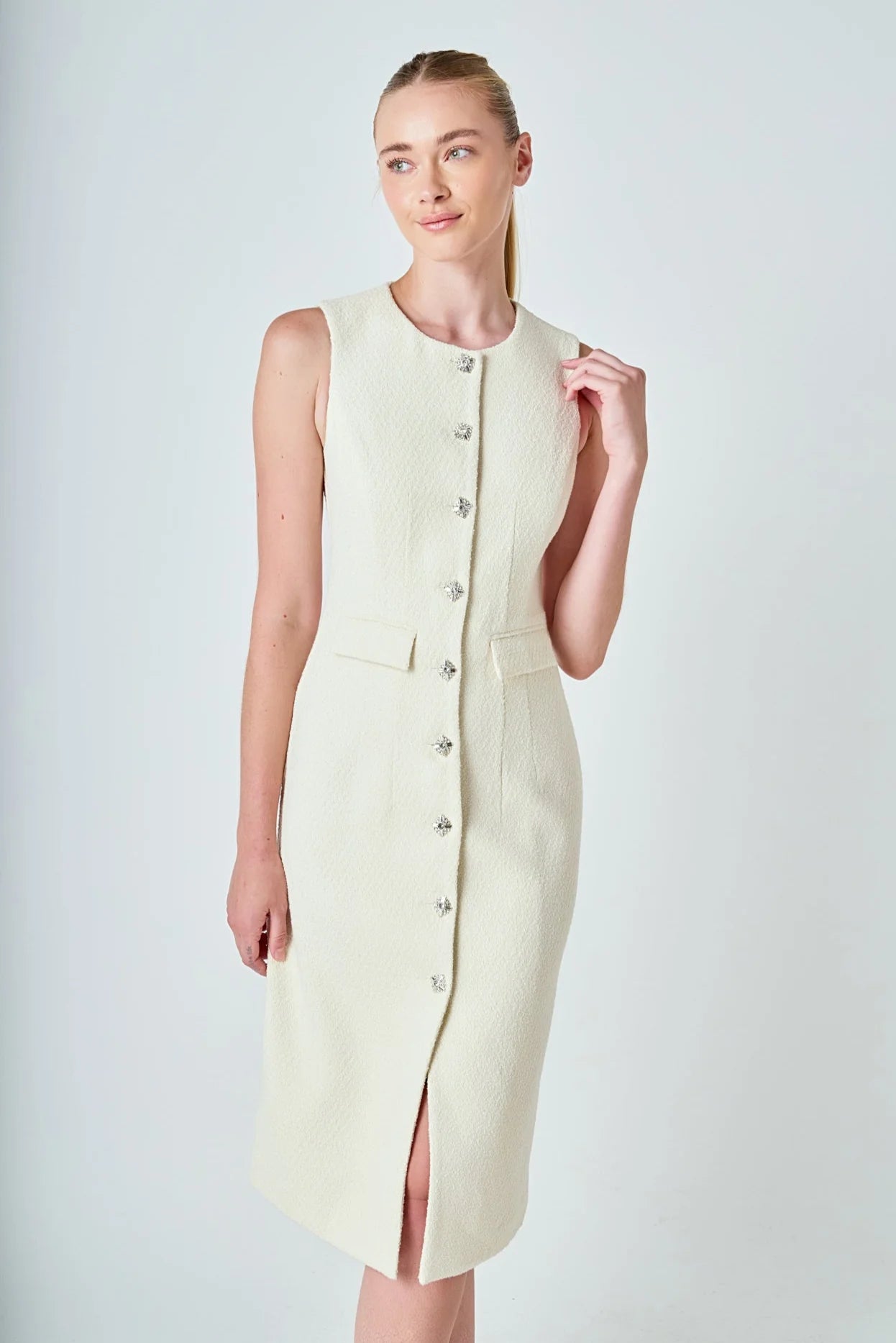 Amura Midi Dress Cream