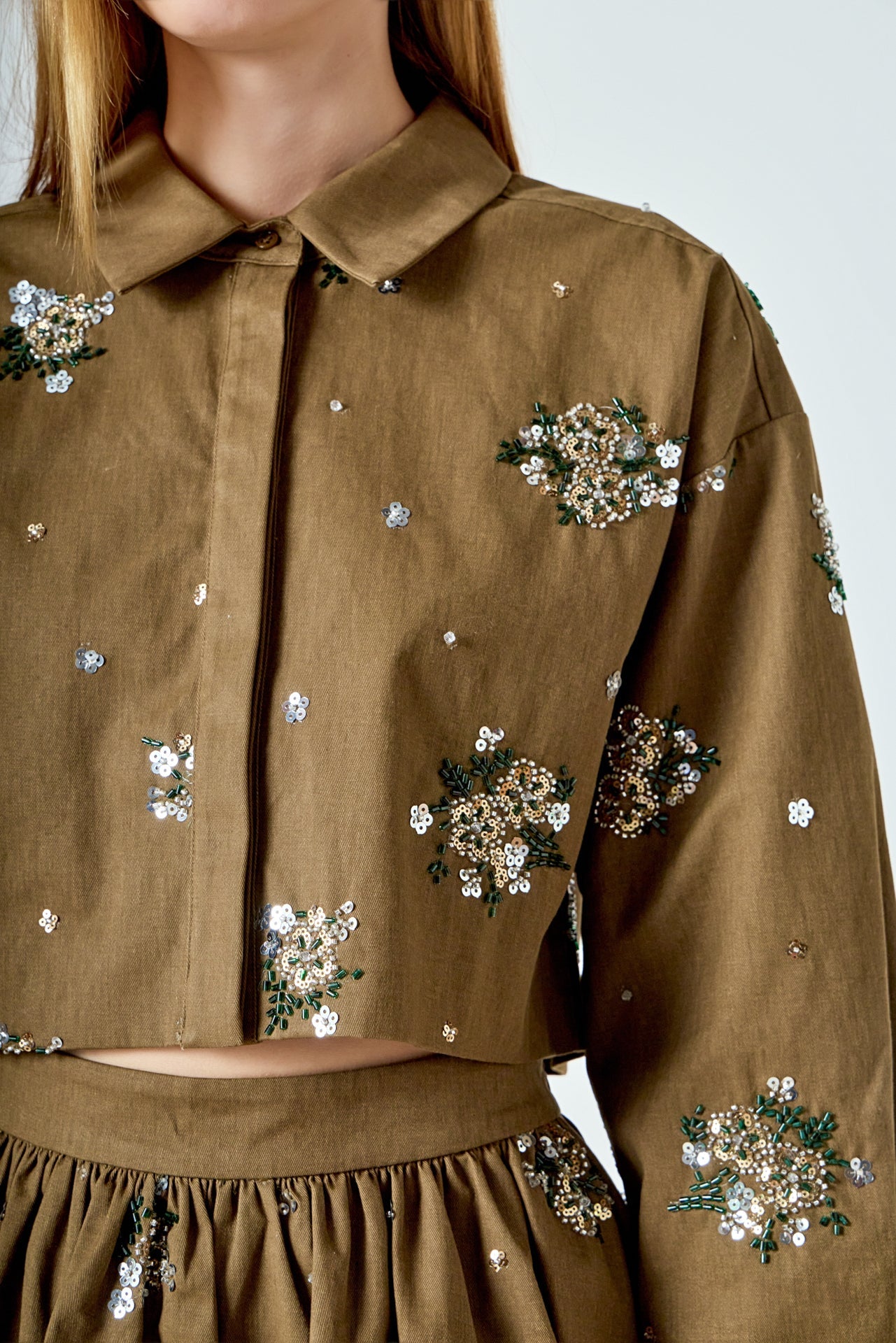 Layce Two Piece Set Brown