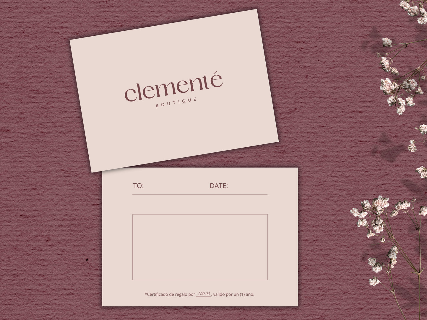 Clementé Gift Cards