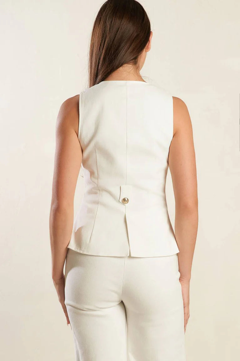 Adele Two Piece Set White