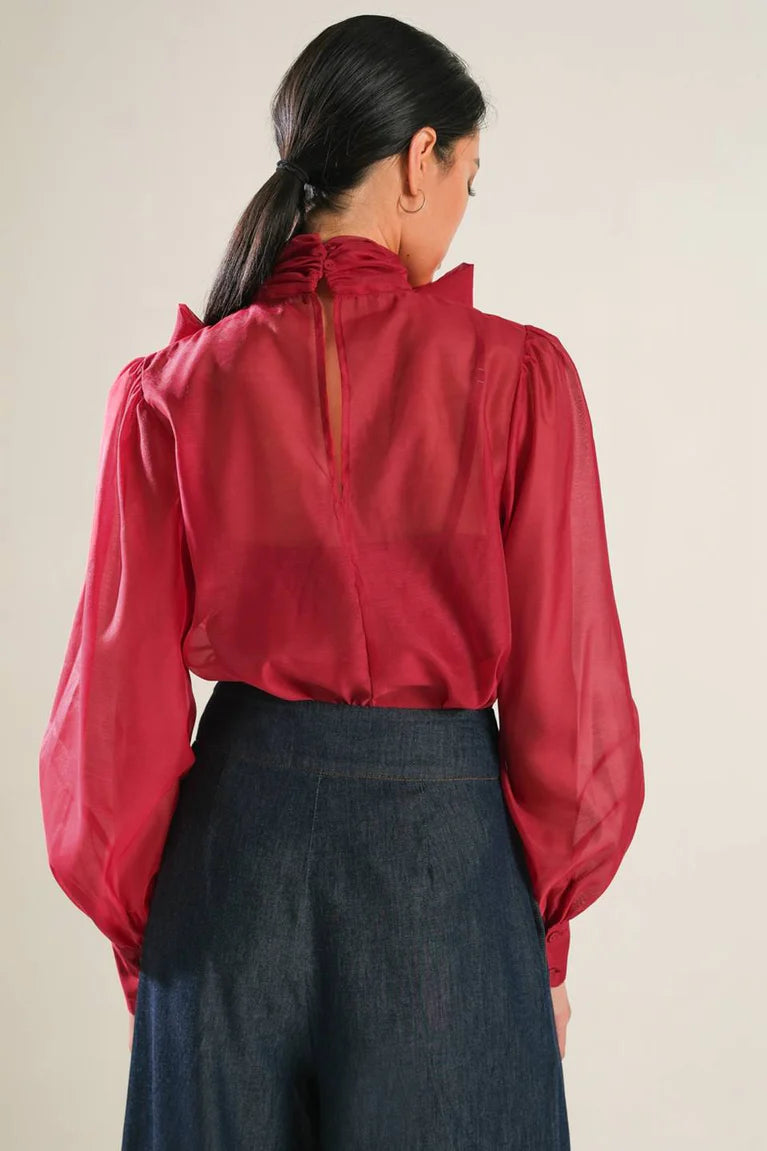 Aurora Organza Top