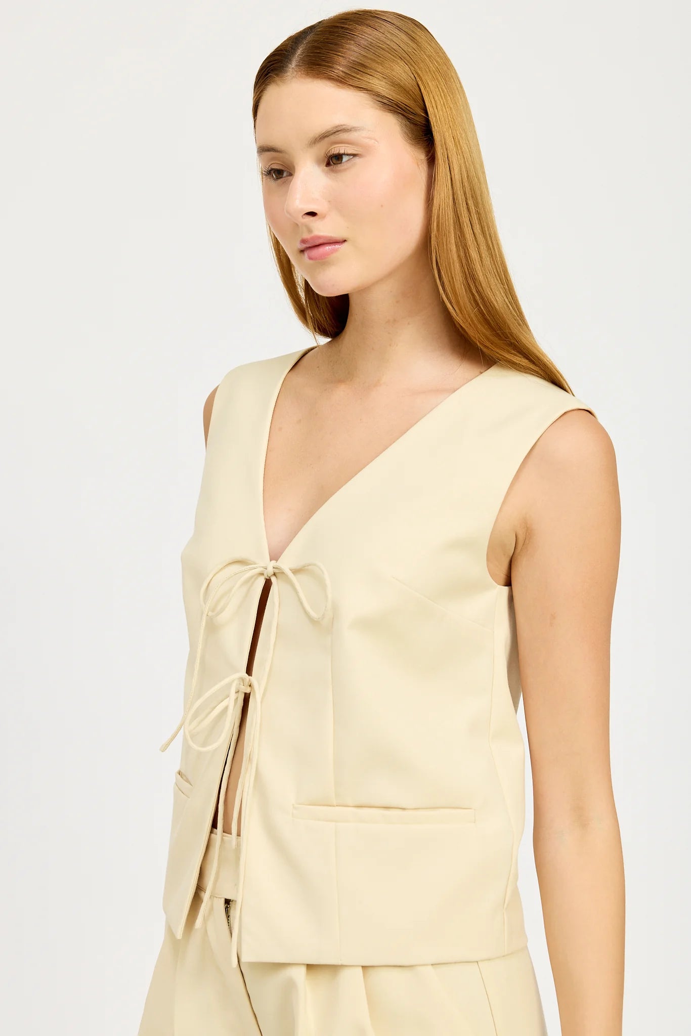 Maeva Two Piece Set Butter Yellow