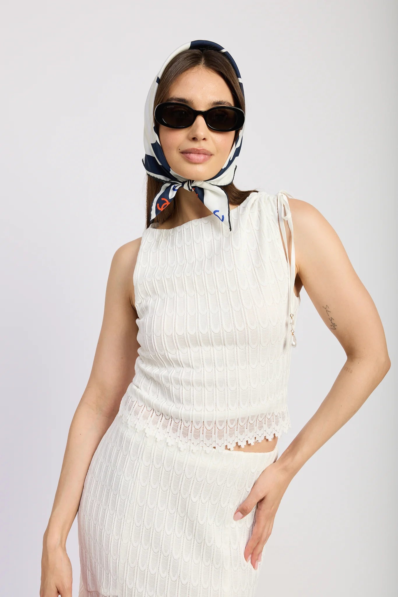 Lizzy Tank Top White