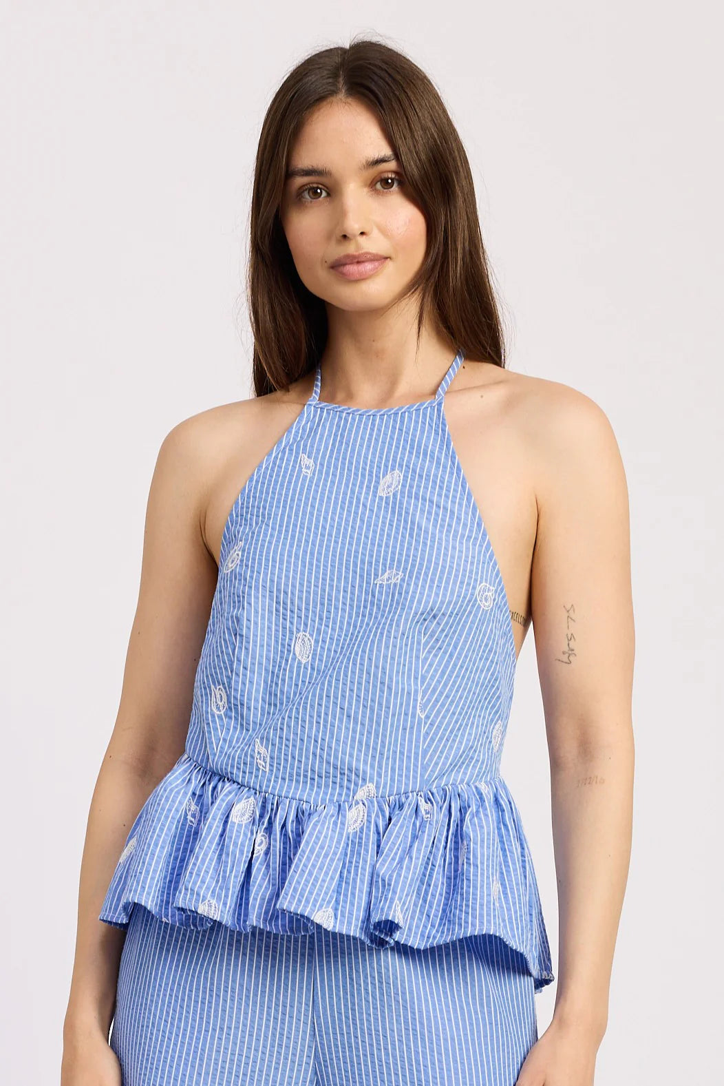Bradie Top Blue