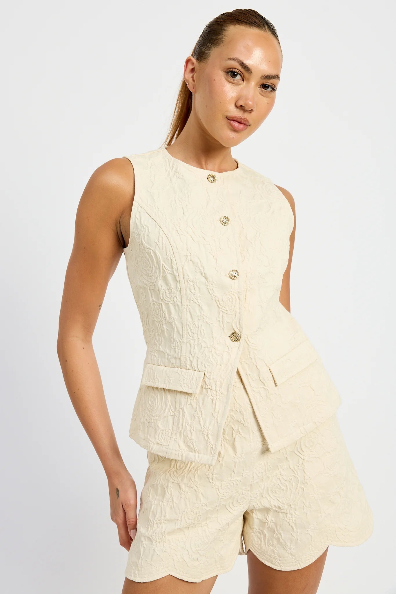 Asteria Two Piece Set Ivory