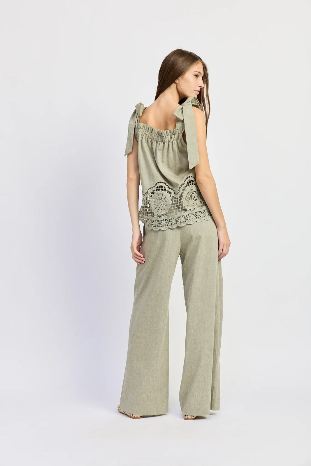 Irena Two Piece Set Sage
