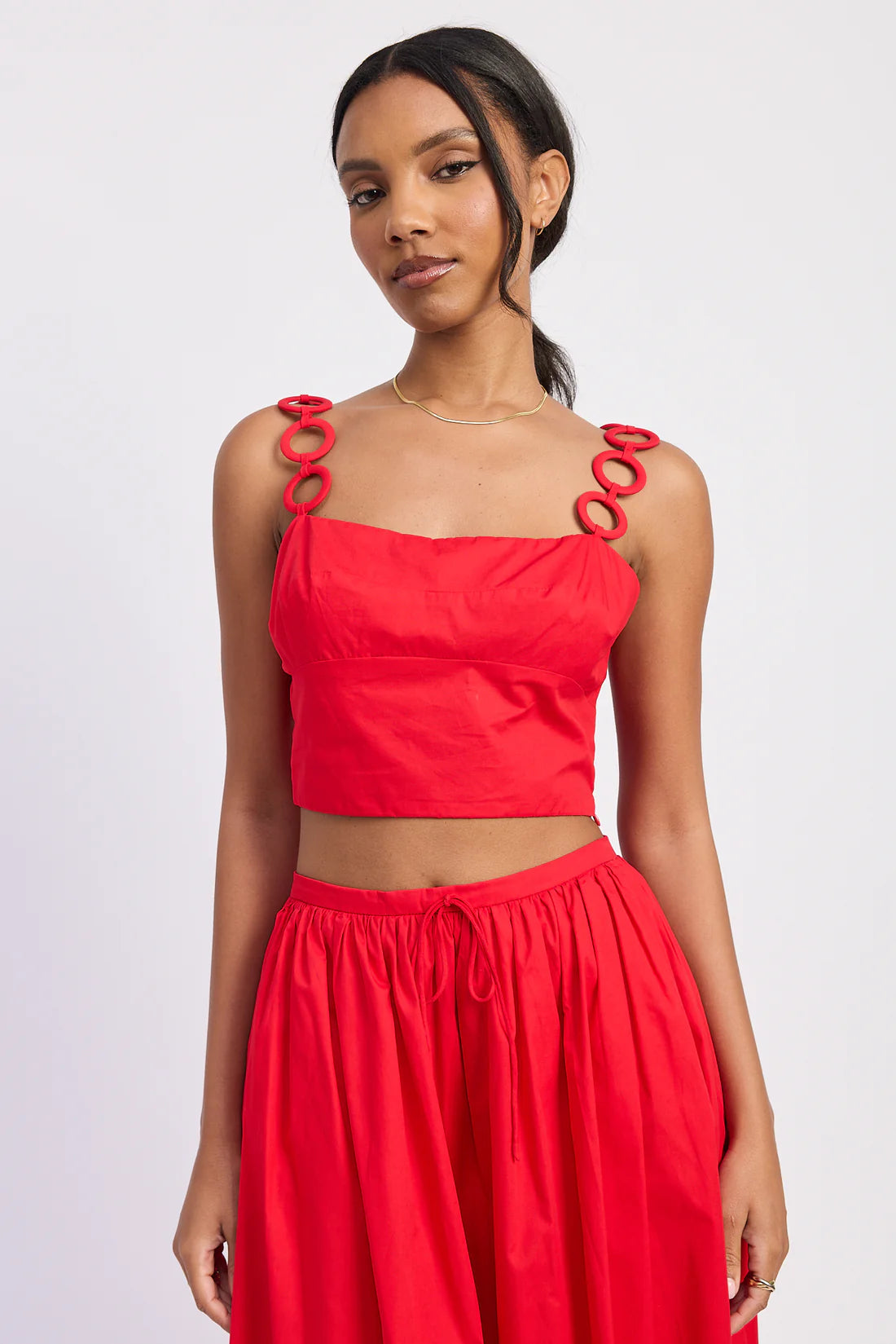 Valentina Two Piece Set Red
