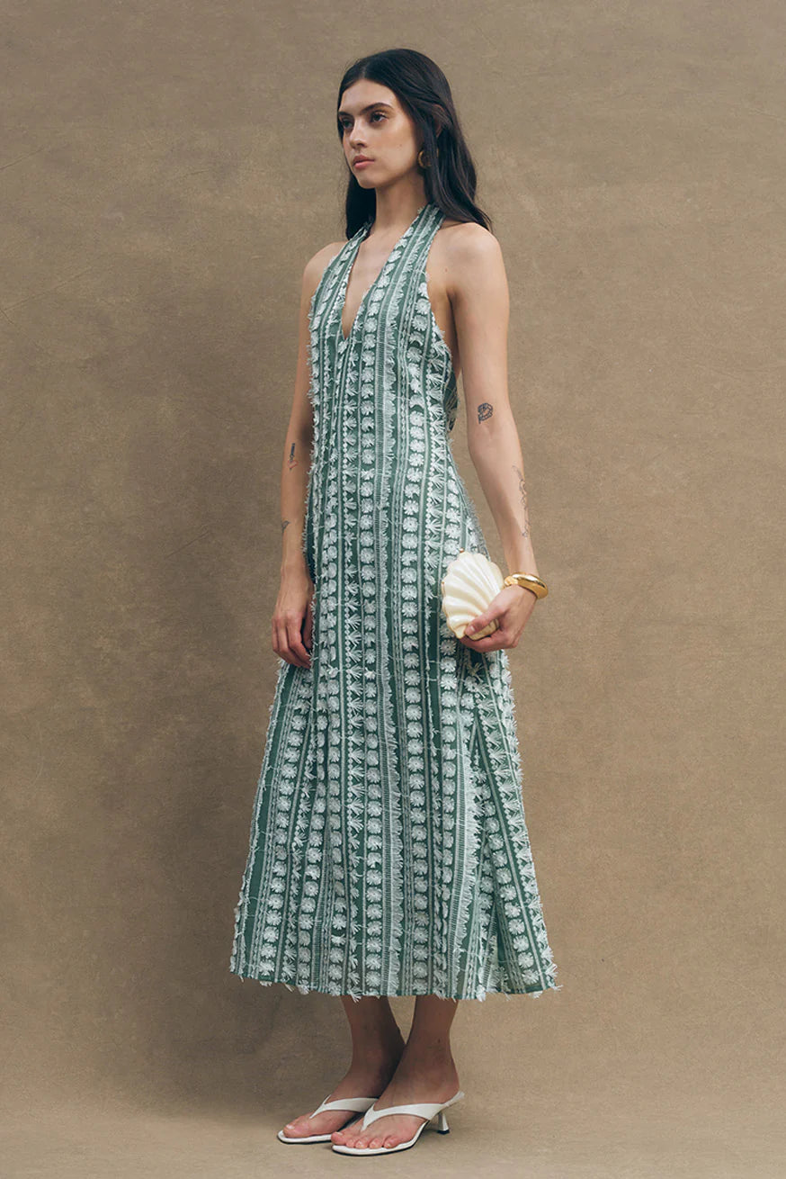 Gina Midi Dress Green