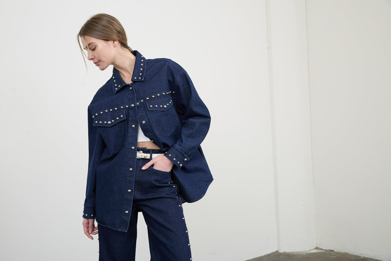 Margo Two Piece Set Indigo