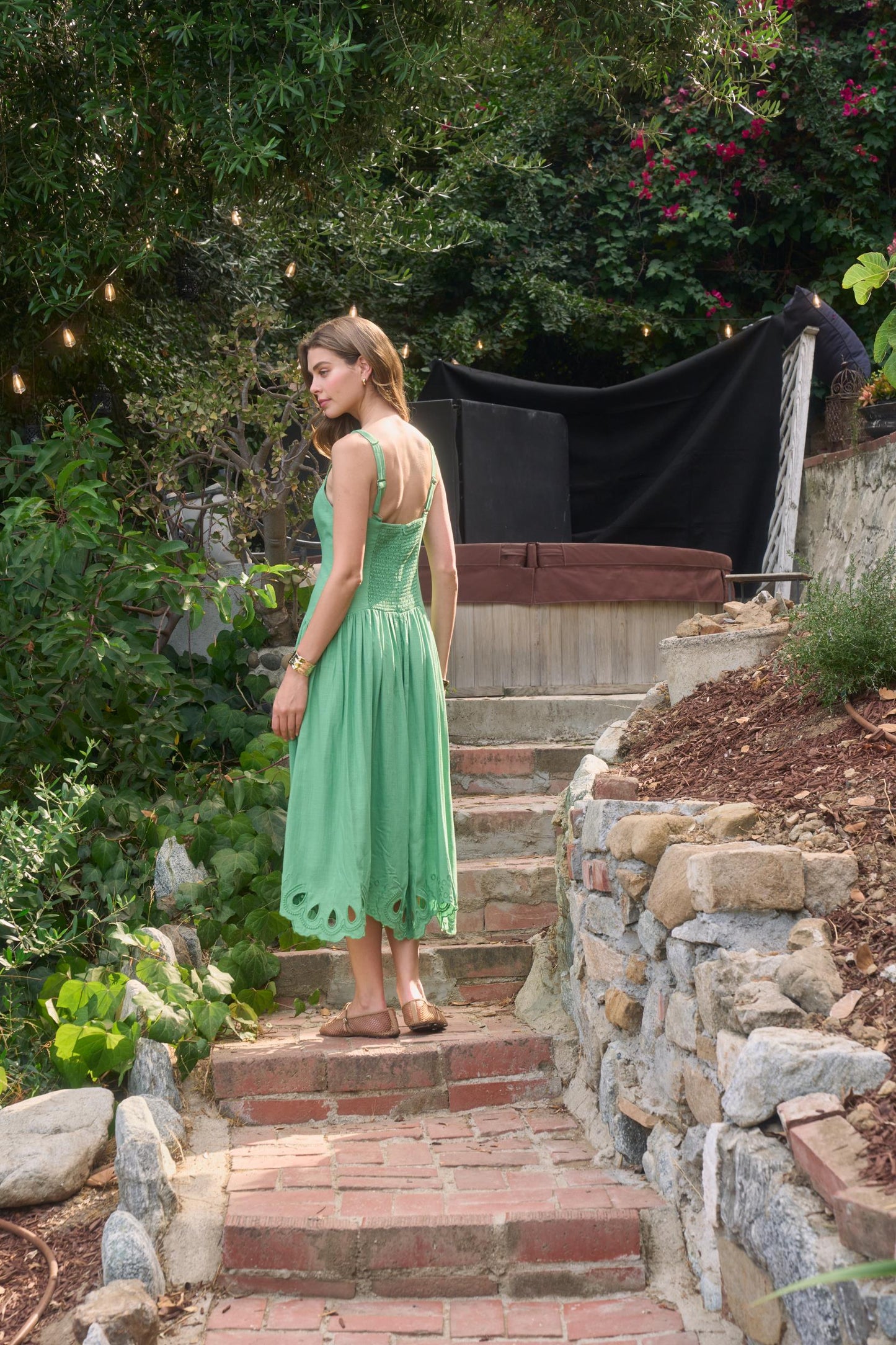 Avie Dress Green