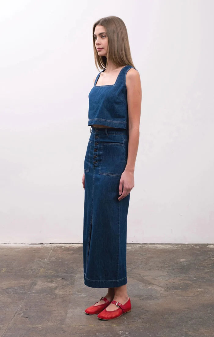 Daysi Two Piece Set Denim