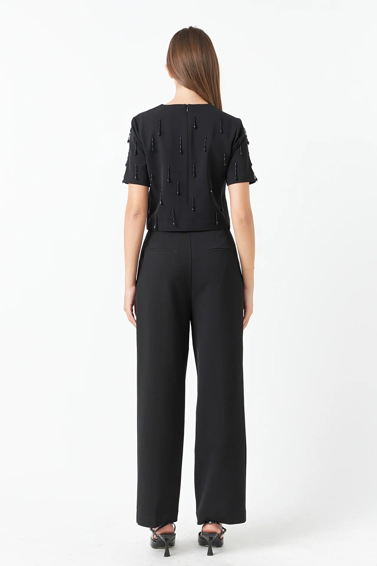 Emery Two Piece Set Black