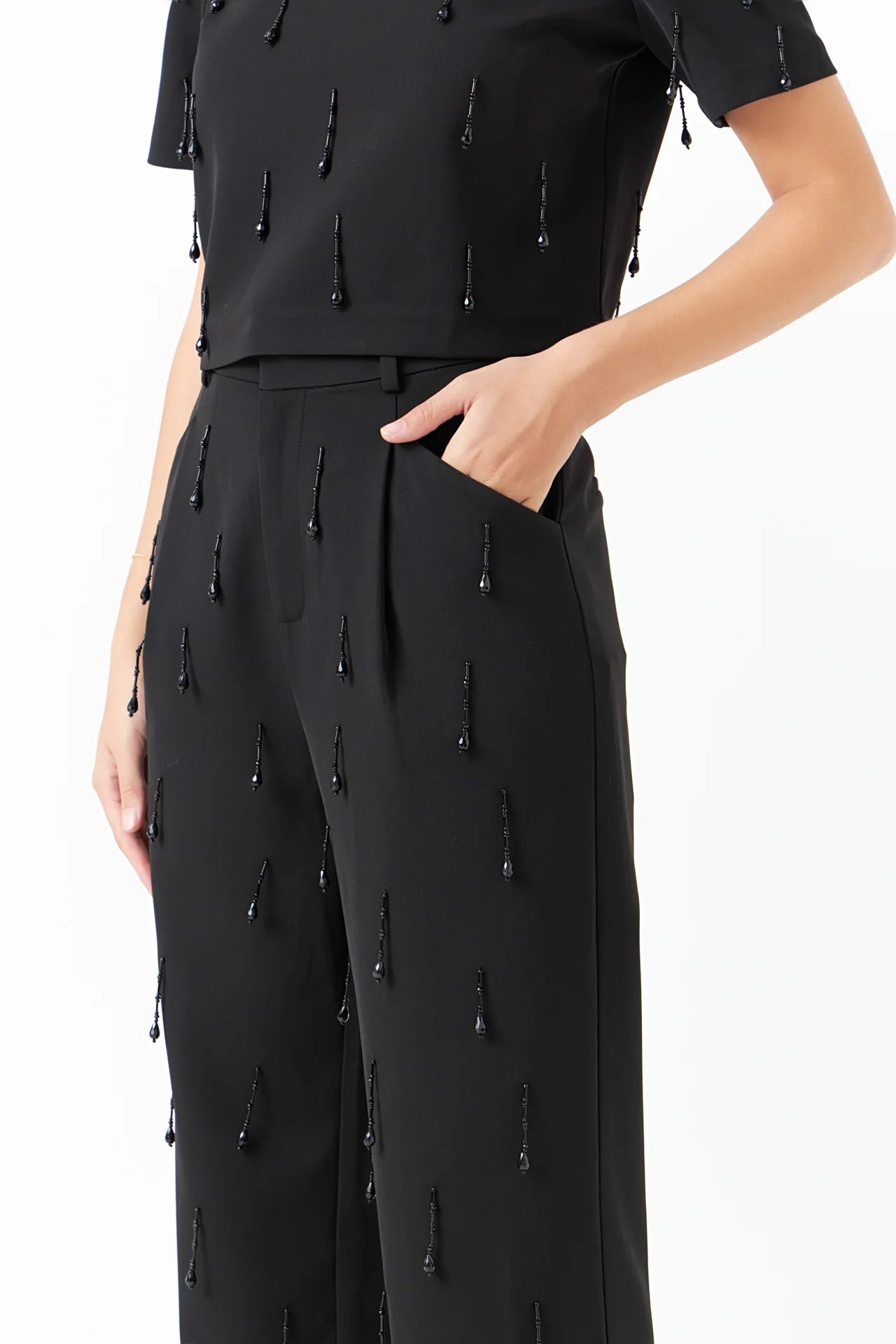 Emery Two Piece Set Black