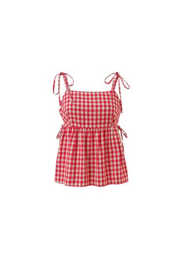 Corentine Top Rojo