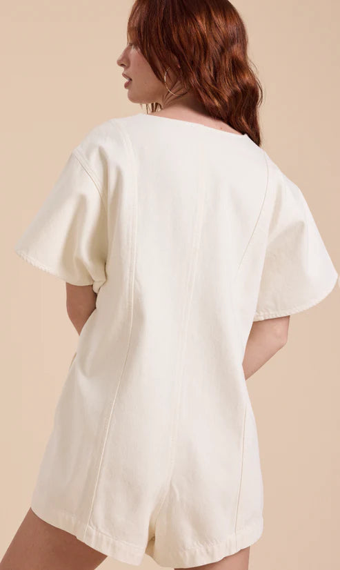 Nicola Romper Ecru