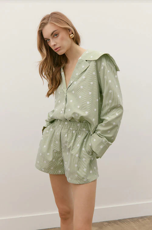 Sanya Two Piece Set Green