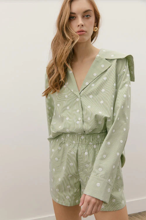 Sanya Two Piece Set Green
