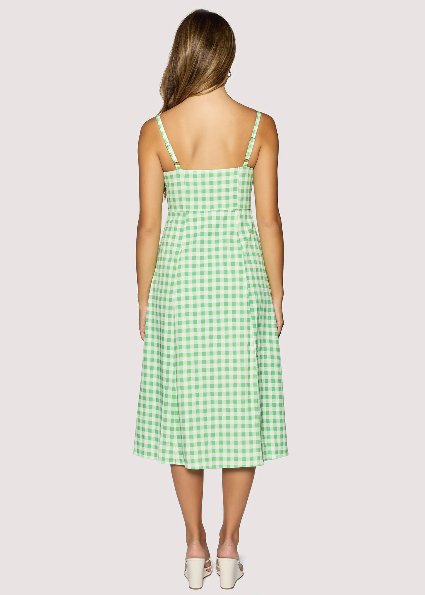 Breeze Midi Dress Green