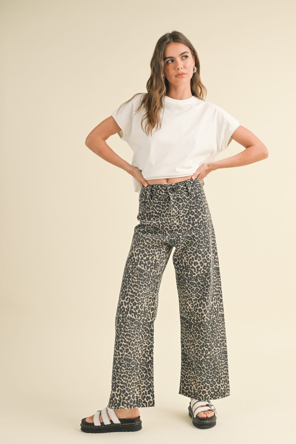 Idila Pants Leopard