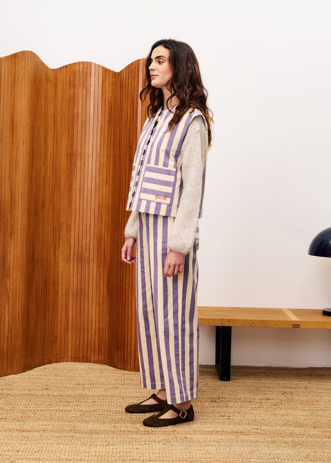 Sagan Two Piece Set Lila