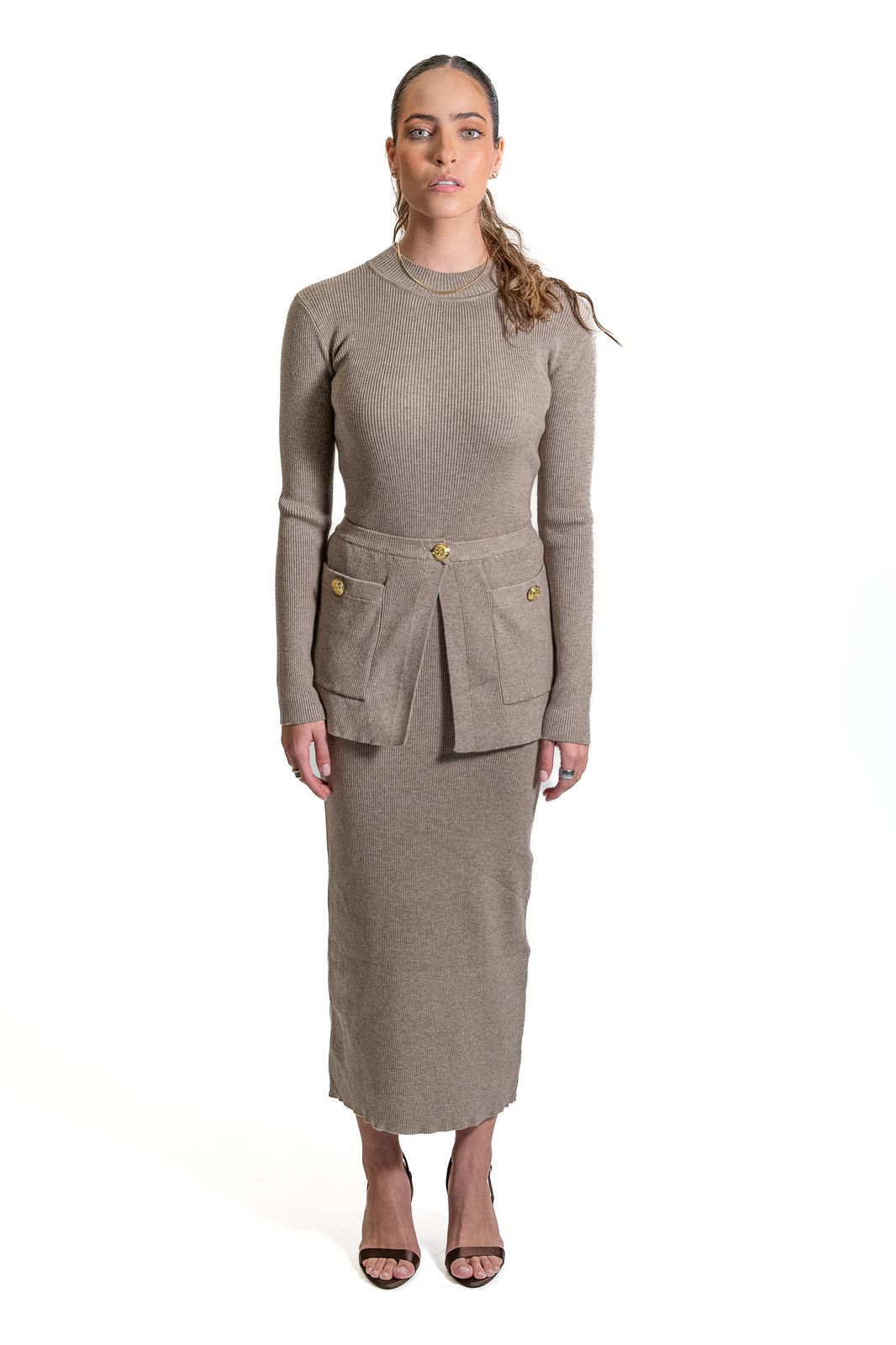 Yael Dress Camel