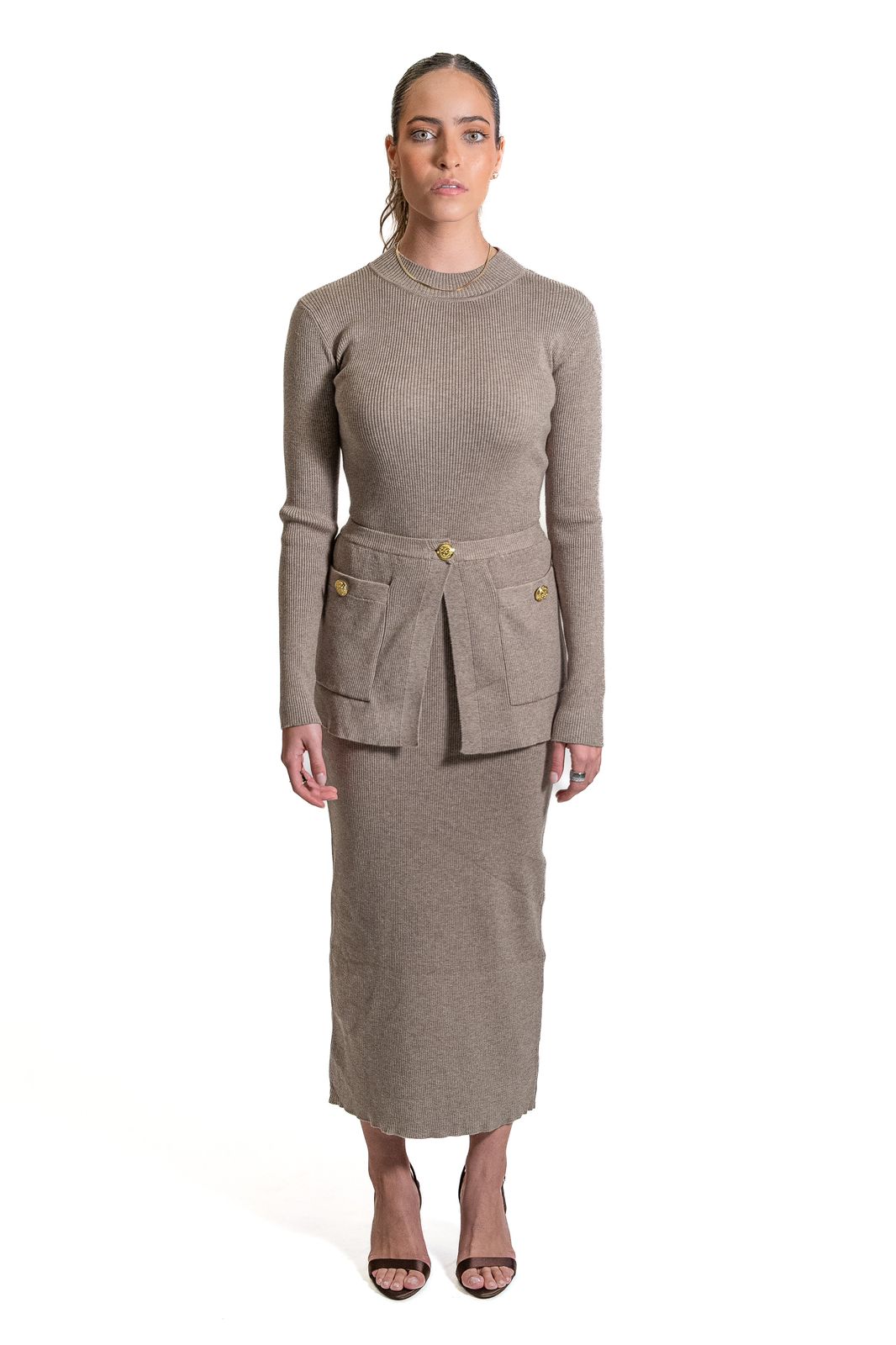 Yael Dress Camel