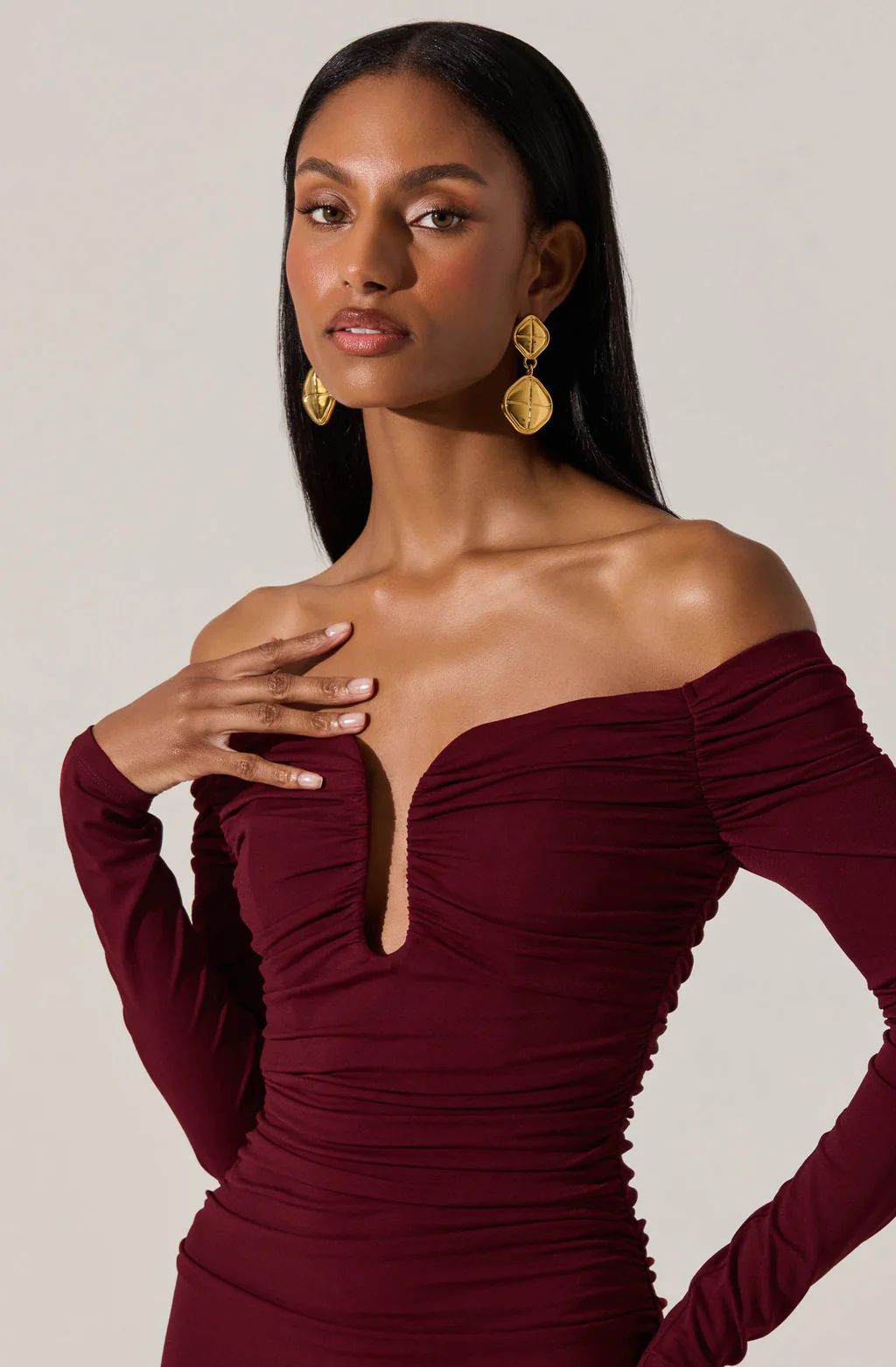 Lovinia Dress Wine