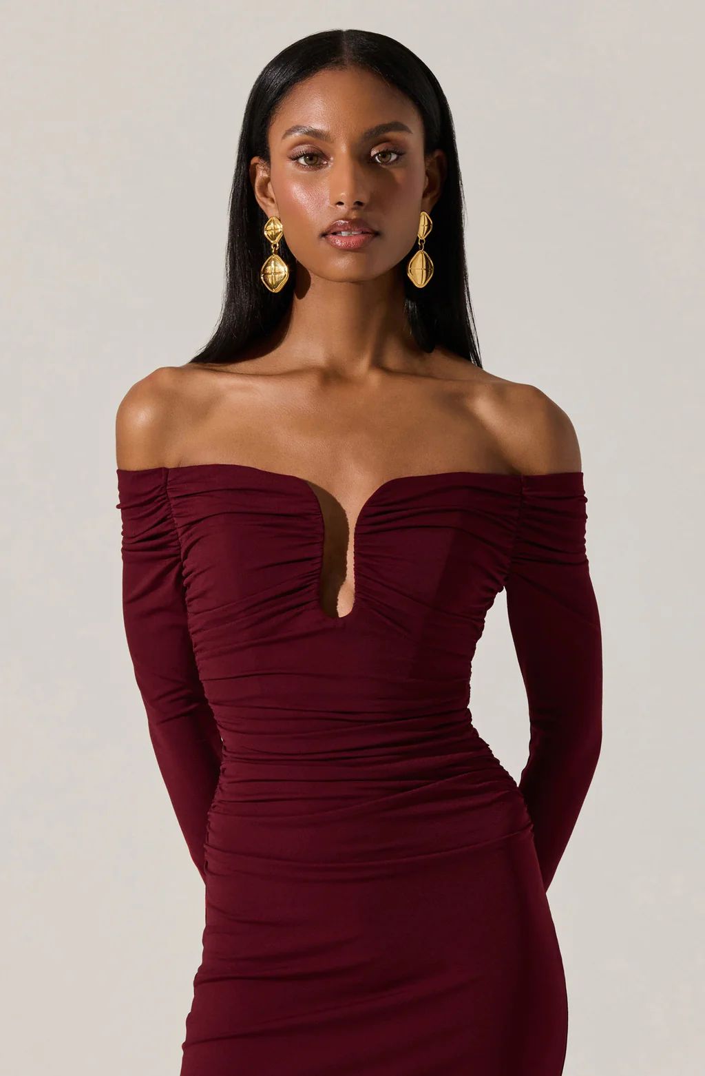 Lovinia Dress Wine