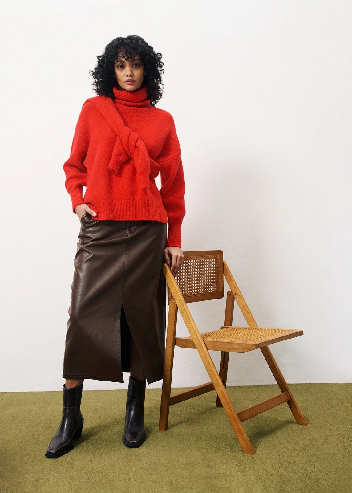 Nassia Skirt Chocolate