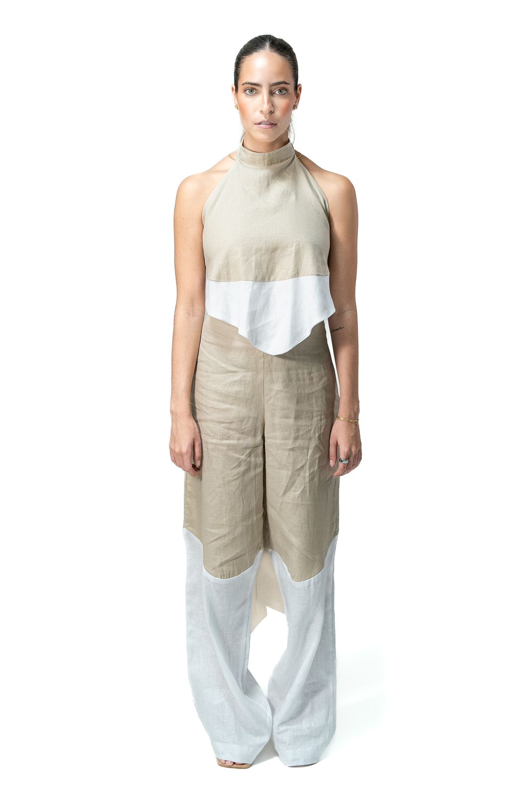 Casco Two Piece Set Beige