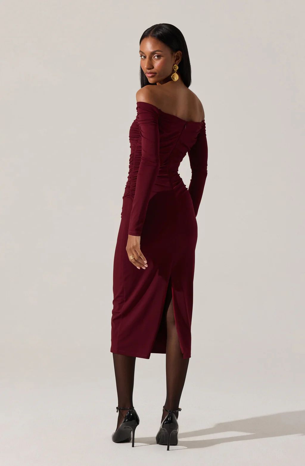 Lovinia Dress Wine