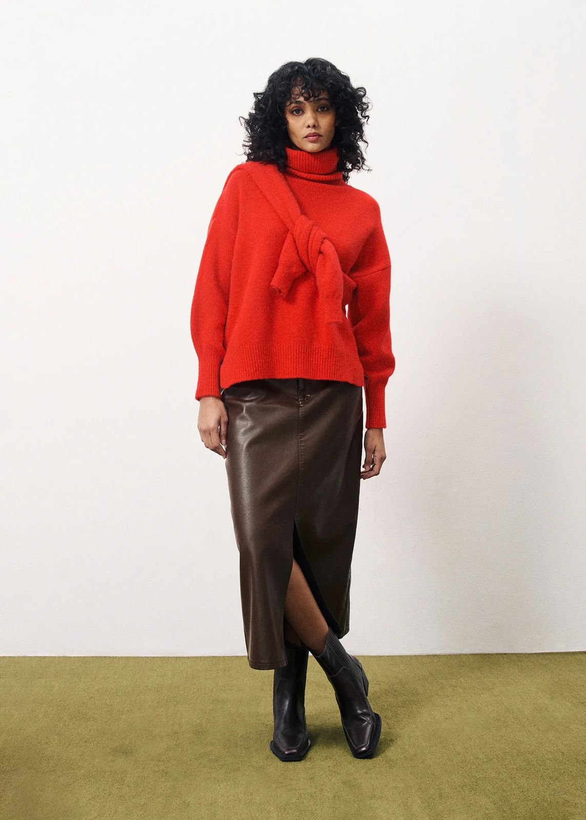 Nassia Skirt Chocolate