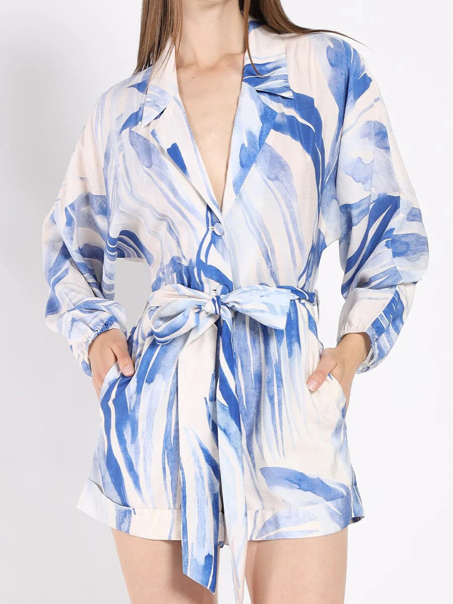 Dyanne Romper Blue