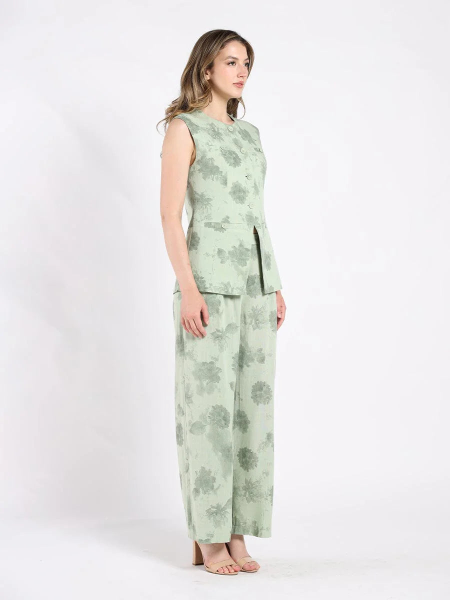 Fariha Two Piece Set Green