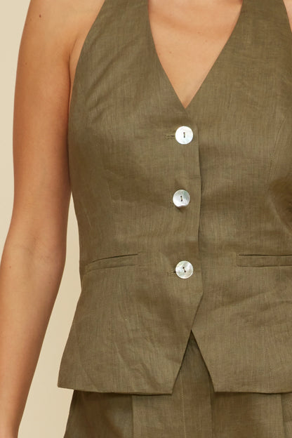 Inaya Two Piece Set Olive