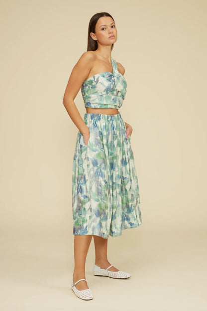 Sophia Two Piece Set Turquoise Floral