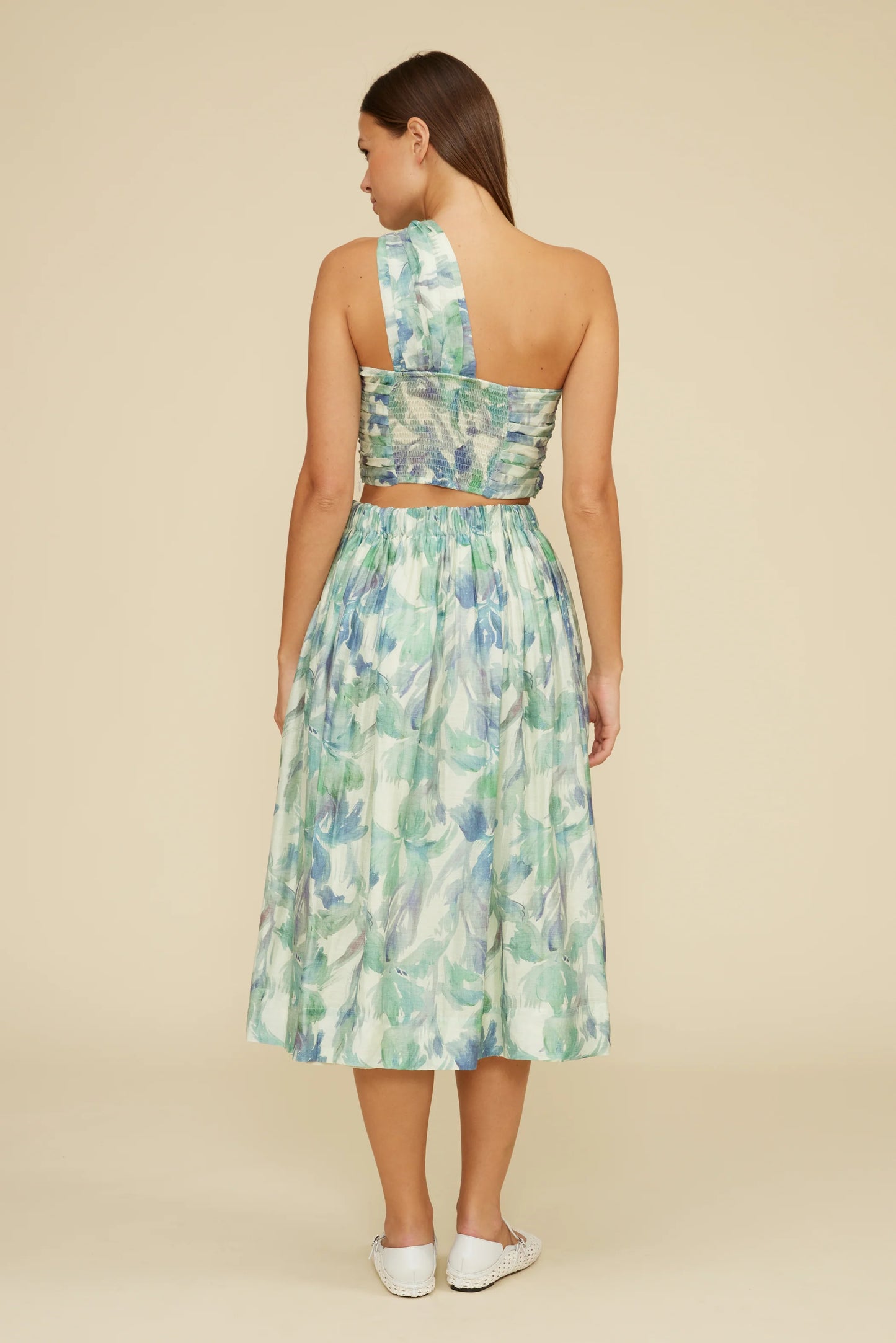 Sophia Two Piece Set Turquoise Floral
