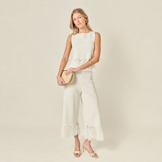 Angelly Two Piece Set White