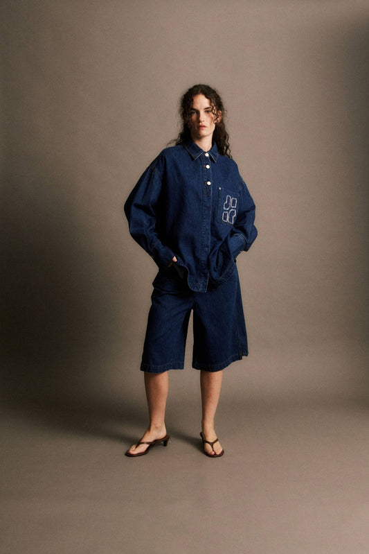 Lazare Bermuda Denim