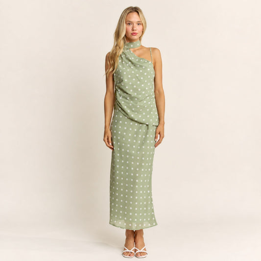 Dolla Two Piece Set Sage Green